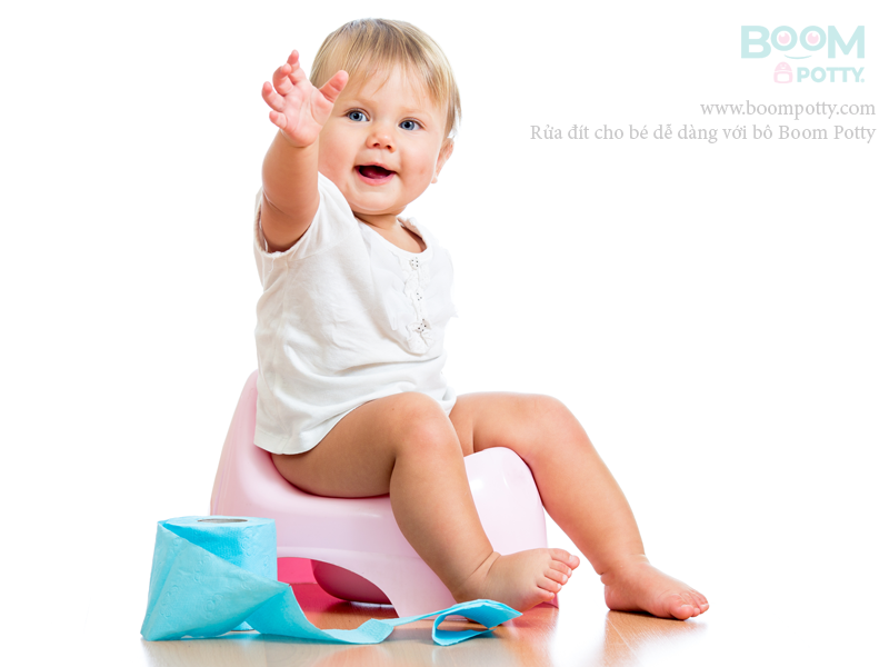 Easy way to wash your baby bottom by Boom Potty