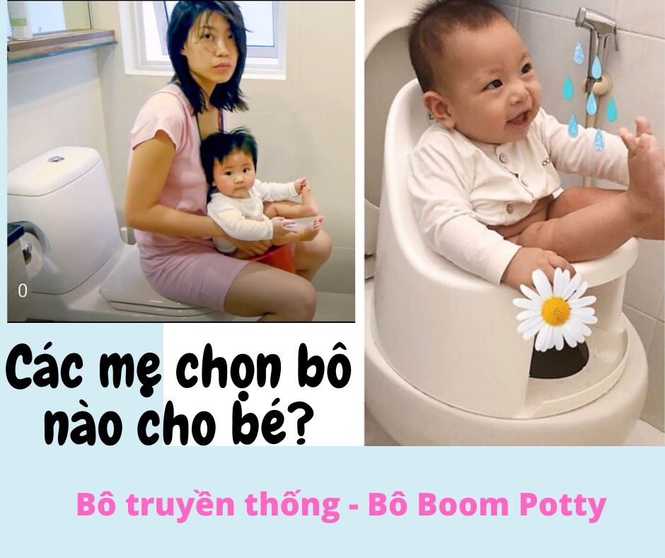 Bô rửa vệ sinh Boom Potty