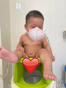 Đánh giá bô vệ sinh Boom Potty sau 1 tháng sử dụng của mẹ Trang